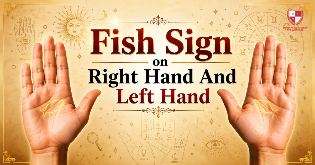 Fish Sign on Right Hand And Left Hand